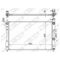 Радиатор Mitsubishi Colt 04-12 / Smart Forfour 04-06 SAT MC0001-Z3 | цена за 1 шт