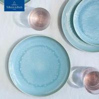Плоская тарелка Crafted Blueberry turquoise like. by Villeroy & Boch, 26 см, Фарфор