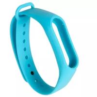 Силиконовый браслет для Xiaomi Mi Band 2, голубой