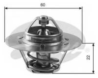 Термостат SKODA FELICIA 1.3 94-98 GATES TH12480G1