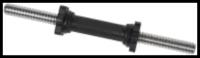 Гриф MB Barbell обрезиненная ручка, d 25 мм, 40 см (гайка)