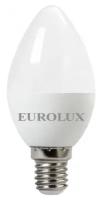 Лампа светодиодная LL-E-C37-6W-230-4K-E14 (свеча, 6Вт, нейтр, Е14) Eurolux