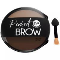 Набор для бровей `BELL` PERFECT BROW SET тон 02