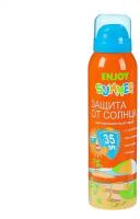 Аэрозоль солнцезащитный водостойкий Enjoy Summer SPF 35, 150 мл, с витаминами E и C (1 шт.)