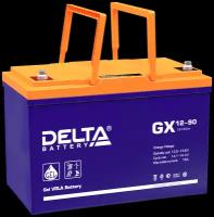 Аккумуляторная батарея DELTA Battery GX 12-90 12В 90 А·ч