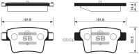 Колодки Тормозные Задние Sangsin Brake Sp2095 Sangsin brake арт. SP2095