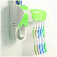 Дозатор для зубной пасты с держателем для зубных щеток 