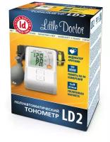 Электронные тонометры Little Doctor Тонометр Little Doctor LD-2, полуавтоматический, манжета 25-36 см, 4хАА