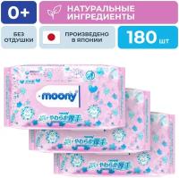 MOONY влажные салфетки 60*3