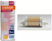 Лампа Светодиодная OSRAM 12В, т R7s LEDPLI PARATHOM линейная двухцокольная 78мм*29мм 220В, уп. 1шт