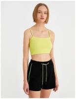 Майка KOTON WOMEN, 2SAK10270EK, цвет: YELLOW, размер: XL