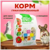 Сухой корм для крыс и декоративных мышей / смесь кормовая для грызунов Вака High Quality 