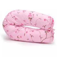YutSon Подушка для беременных и кормящих Бумеранг Сакура розовая (Комфорель)