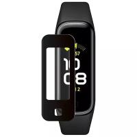 Защитное органическое стекло PMMA для Samsung Galaxy Fit 2, черная рамка, Deppa