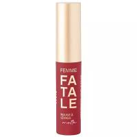 Vivienne Sabo жидкая матовая помада для губ Femme Fatale, оттенок 15 теплый красный