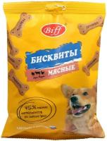 Лакомство для собак Biff Бисквиты мясные, 200г