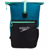 Рюкзак Speedo Team Rucksack III D714, 30 л, Цвет - зеленый/черный