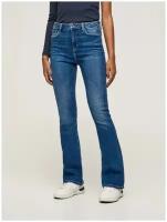 джинсы для женщин, Pepe Jeans London, модель: PL204156CQ52, цвет: синий, размер: 31/32