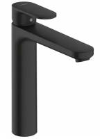 Смеситель для раковины (умывальника) hansgrohe Vernis Blend 71552670/71552000 черный матовый