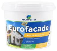 Краска латексная фасадная ECOTERRA Eurofacade 14кг белая