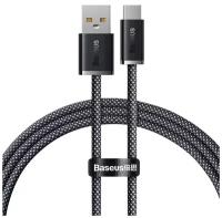 Кабель для передачи данных / быстрой зарядки / Baseus Dynamic Series Fast Charging Data Cable USB to Type-C 100W 2m Slate Gray CALD000716