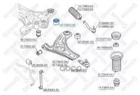 87 73023 sx сайлентблок подрамника зад! daewoo kalos 02 stellox арт. 8773023sx