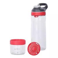 Бутылка Contigo Cortland Infuser 0.72л прозрачный/красный пластик (2095014)