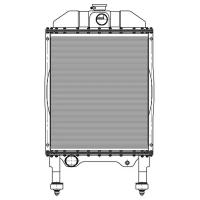 Радиатор охлаждения алюм. для трактора МТЗ-1221 (5-ти ряд.) LUZAR
