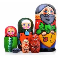 Матрешка Сказка Репка 6 в 1 RNToys Д-263