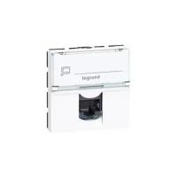 Розетка Legrand 76554 mosaic RJ45 UTP кат.5е (2 мод.) lcs2