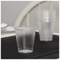 Набор одноразовых стаканов «По- пятьдесят», 100 мл, 10 шт, цвет прозрачный
