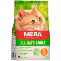 Сухой корм для взрослых кошек Mera Cats Adult All Cats Chicken с курицей 0,4 кг