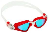 Очки Aqua Sphere Kayenne Titanium Compact Fit Red White зеркальные линзы