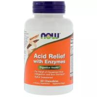 Комплекс ферментов NOW Acid Relief with Enzymes, 60 таб