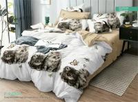 Хлопковый Дом - Комплект постельного белья из поплина 2-спальный F-62006-2сп