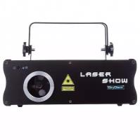 Лазерная цветомузыка полноцветная SkyDisco Laser Show RGB