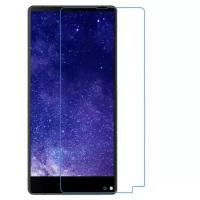 Защитное противоударное стекло MyPads на Oukitel Mix 2 с олеофобным покрытием (только на плоскую поверхность экрана, не закрывает края экрана на 2-3мм)