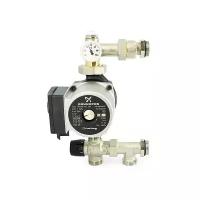 Смесительная группа UNI-FITT SOLOMIX X c эксцентриком НР и насосом GRUNDFOS UPSO 25-65 130