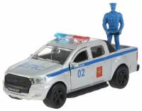 Машинка металлическая ТехноПарк Ford Ranger Полиция 12см SB-18-09-FR-M+FG-WB