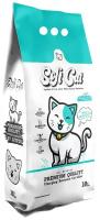 Наполнитель для кошек Soft Cat, комкующийся с ароматом марсельского мыла