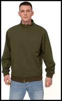 Zip Olympic Sweatshirt Khaki Man