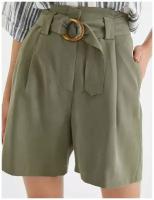 Шорты KOTON WOMEN, 1YAK01035PW, цвет: KHAKI, размер: 36