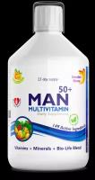 Комплекс витаминов для мужчин 50+ Man Multivitamin Swedish Nutra 500 мл (апельсин)