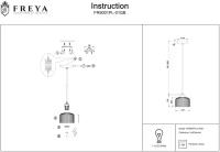 Подвесной светильник Freya Delta FR9001PL-01GB