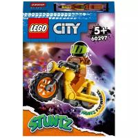 Конструктор LEGO City Stuntz 60297 Разрушительный трюковый мотоцикл, 12 дет