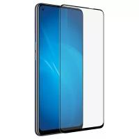 Закаленное стекло DF для Realme 8 / 8 Pro Full Screen Full Glue Black Frame rmColor-14