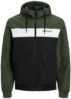 Jack & Jones, куртка мужская, Цвет: серо-зеленый, размер: L