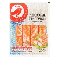 Auchan Крабовые палочки Снежный краб, 200 г