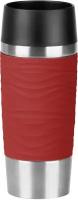 Термокружка Emsa Travel Mug Waves 0,36л Red (N2011100)