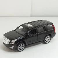 Металлическая машинка 1:34-1:39 CADILLAC ESCALADE 2017г, черный 43751D Welly